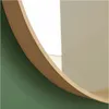 Miroir rond en chêne VALI Voir les images du produit 5