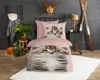 Duvet cover Good Morning 135x200 + 1* 80x80 cm - cat Produktbild-Vorschau 2