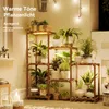 Bamworld Pflanzenständer mit Pflanzenlampe 3-stufiger Produktbild-Vorschau 6