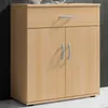 Kommode Viviane 60cm mit 2 Türen und 1 Schublade - Buche Produktbild-Vorschau 2