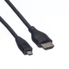 ROLINE HDMI High Speed Kabel mit Ethernet, HDMI ST - Micro Produktbild-Vorschau 3