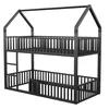okwish Etagenbett 90×200 Kinderbett ohne Matratze,Stockbett Produktbild-Vorschau 9