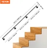 VEVOR 3x Retro Wasserrohr Handlauf 330cm Vintage Produktbild-Vorschau 13