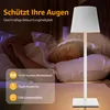 7MAGIC 2 Stück LED Dimmbare Akku Tischlampe Kabellose, Produktbild-Vorschau 7