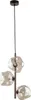 Pendelleuchte Metall Rauchglas G9 29 cm breit H: max. 90 cm Produktbild-Vorschau 4