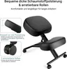 Kniehocker Ergonomischer Bürostuhl, feststellbaren Rollen, Produktbild-Vorschau 3