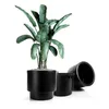 BigDean Blumentopf Design mit Einsatz rund ø 47 cm Schwarz Produktbild-Vorschau 6