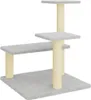 vidaXL Graffiatoio in sisal Grigio chiaro 61 cm Anteprima dell’immagine prodotto 5