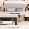 Polsterbett 90x200 cm, Bettgestell mit Höhenverstellbarem Produktbild-Vorschau 9