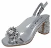 Misstyl by Laura Vita Damen Sandalette silber Produktbild-Vorschau 16