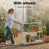 Mica Decorations Greenrax Regał na rośliny na kółkach – Podgląd zdjęcia produktu 6