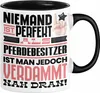 Pferdebesitzer Geschenk Tasse Lustige Geschenkidee für Produktbild-Vorschau 1