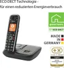 E720A Schwarz Schnurloses Telefon Produktbild-Vorschau 16