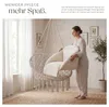 tectake® Hängesessel Samira 80 x 81 x 139 cm Produktbild-Vorschau 6