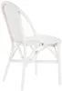 KRINES HOME Rattanstuhl Klassik Weiss Korb Küchenstuhl Produktbild-Vorschau 4