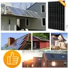 100W Solarpanel 12V Monokristallin Solarmodul 23% Produktbild-Vorschau 3