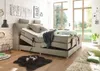 Palermo 180x200 cm Boxspringbett mit Motor Sand, Produktbild-Vorschau 1