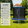 tectake® Trampolin Jumpy Ø 244 cm, GS- mit Sicherheitsnetz Produktbild-Vorschau 2