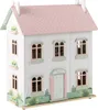 COSTWAY Maison de poupées en bois, Maison de poupées 3 Voir les images du produit 1