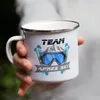 Team Apres Ski Emaille Tasse Lustig Skifahrer Ski Produktbild-Vorschau 4