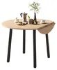 Runder klappbarer Esstisch, 100 x 100 cm, fur 2-4 Personen, Produktbild-Vorschau 6