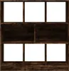 VidaXL 826378, Eiche, Holz, Holz, 975 mm, 295 mm, 1000 mm Produktbild-Vorschau 4