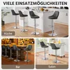 Yaheetech 2er Barhocker-Set Verstellbare Sitzhöhe 61,5 cm - Produktbild-Vorschau 10
