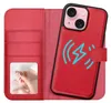 2in1 Étui portefeuille magnétique pour téléphone portable Voir les images du produit 1
