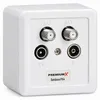 PremiumX PX4 Satdose 4-fach Enddose TWIN Antennendose CLASS Produktbild-Vorschau 1