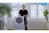 Midea 4048164116478, Window air conditioner, Szary, Biały, Podgląd zdjęcia produktu 23