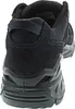 Close-up view of the heel and back of a black shoe. Anteprima dell’immagine prodotto