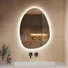S'AFIELINA 60×45 cm Lustro asymetryczne LED - Lustro Podgląd zdjęcia produktu 21
