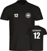 multifanshop Herren T-Shirt - Germany - Adler Retro Trikot Produktbild-Vorschau 1