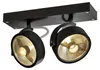 SLV KALU, wand- en plafondlamp, QPAR111, met twee lampen, Productafbeelding-voorbeeld 1