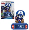 Réveil avec Veilleuse Captain America en 3D Voir les images du produit 3