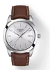 Tissot Gentleman 40 mm Quarzuhr mit silbernem Zifferblatt Produktbild-Vorschau 2