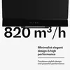 Klarstein Velaire digestoř 90 cm - digestoř, 818 m³/h Náhled obrázku produktu 4