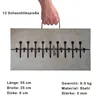 GOROCH Mangal Grill Stahl 3 mm für 12 Spieße ohne Zubehör - Produktbild-Vorschau 7
