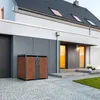 ML-Design Mülltonnenbox 4er für 4 Tonnen 240L 264x80x116,3 Produktbild-Vorschau 9