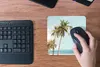 MuchoWow® Mauspad Mousepad Palme - Meer - Sommer 20x20 cm - Produktbild-Vorschau 4