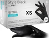 #AMPri STYLE BLACK nitrilové rukavice čierne bez púdru 100 Náhľad obrázku produktu 3