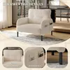 LVHOM Sessel mit Seitentaschen, Relaxsessel Cordstoff, Produktbild-Vorschau 4