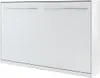 Schrankbett 120 x 200 Horizontal CP-05 Weiß Matt LENART Produktbild-Vorschau 2
