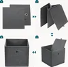 [sk.casa] Skladací box sada 10 úložných boxov 30x30x28 cm Náhľad obrázku produktu 9