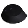 The underside of a black digital kitchen scale with four blue feet. Produktbild-Vorschau