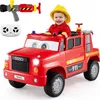 Auto elettrica per bambini COSTWAY, motore antincendio a 12 Anteprima dell’immagine prodotto 9