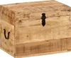 Scatola portaoggetti 39x28x31 cm in legno massiccio di Anteprima dell’immagine prodotto 10