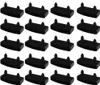 20er-Pack Lattenrostträger 55 mm x 9 mm schwarz Produktbild-Vorschau 1