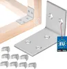 KOTARBAU® 100 pz. Connettore angolare 30x45x25mm acciaio Anteprima dell’immagine prodotto 1