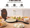 Tortillapresse, 8-Zoll-Tortilla- und Roti-Maker, robuste Produktbild-Vorschau 2